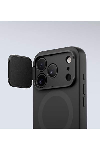 NO BRAND Husă Suritch MagSafe pentru iPhone 17 Pro cu suport pentru cameră, n...