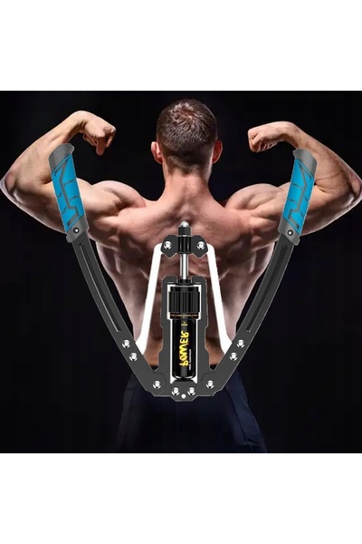 NO BRAND Expander cu clemă pentru exerciții, pentru brațe, cu reglare hidraul...