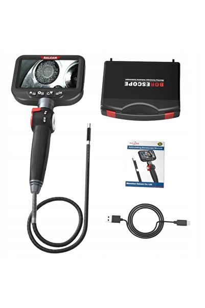 Ralcam Cameră industrială Boroscop H408B Endoscop 8mm LED Full HD Controlat
