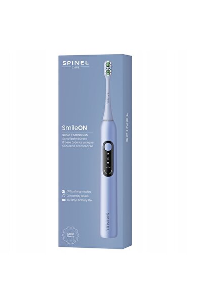 NO BRAND Kit 2x periuță de dinți sonică SmileOn 3 moduri, husă, 4 capete de p...