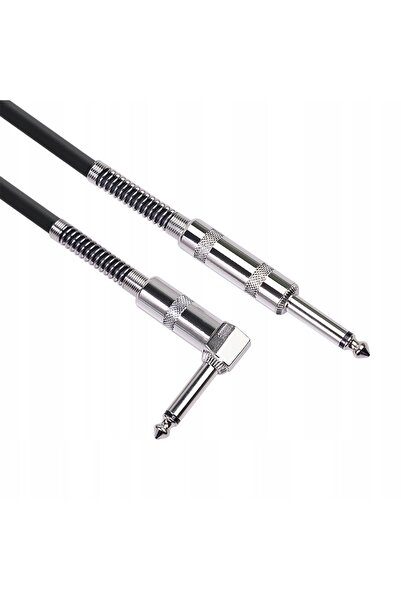 NO BRAND CABLU DE CHITARĂ CABLU DE CHITARĂ CU CONECTOR ÎN COLȚ PENTRU INSTRUM...