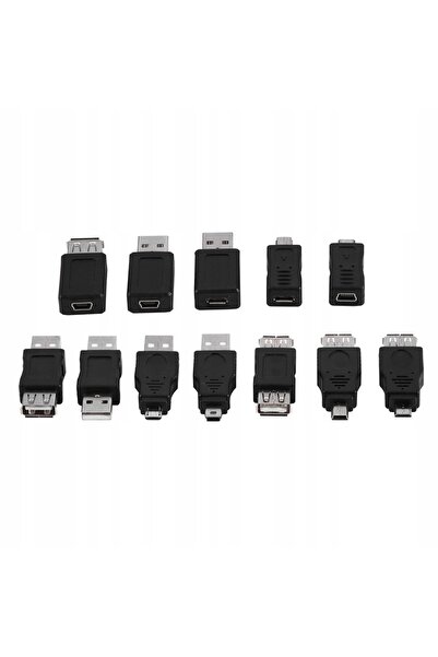 NO BRAND Kit adaptor multifuncțional Micro USB 2.0 12 în 1
