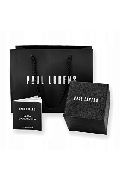 NO BRAND CEAS DE BĂRBAT PAUL LORENS - PL8071A2-1A5 + CUTIE + GRAVURĂ