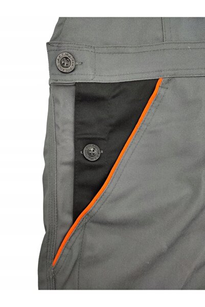 NO BRAND Pantaloni de lucru lungi Art.Mas Professional Gri R. 98
