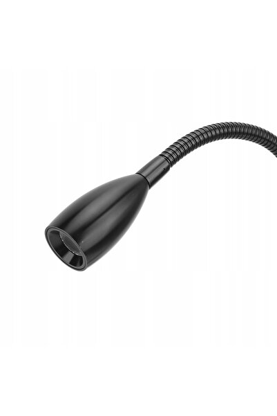 NO BRAND Lampă LED flexibilă 3W 12-24V, cu 3 culori, reglabilă, pentru citit,...