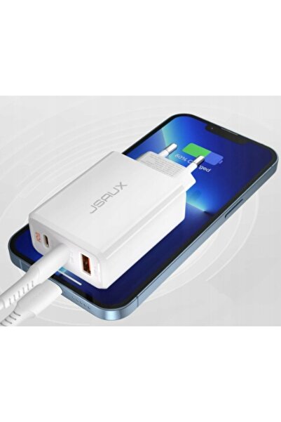NO BRAND Jsaux 40W Dual Pd 20W Usb-C Qc 3.0 18W Usb-A Adaptor de alimentare