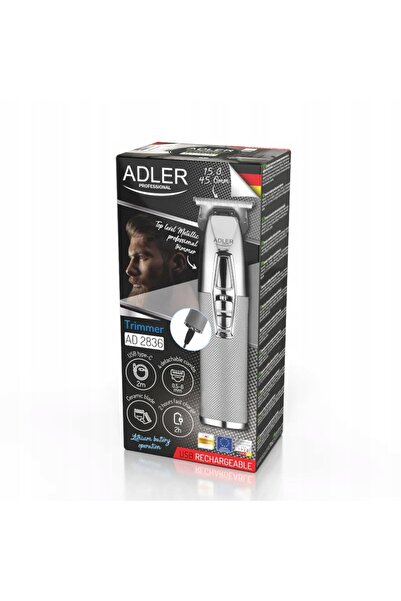adler APARAT DE TUNS ȘI RAS PĂRUL ȘI CAPUL, TRIMER PENTRU BARBĂ, APARAT DE RAS