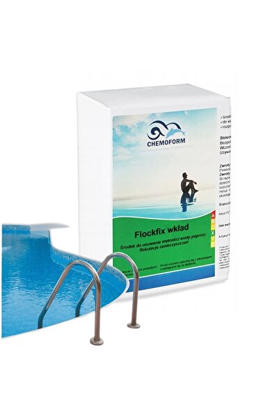 NO BRAND Flockfix Tablete Coagulante pentru Piscine Jacuzzi, Chemoform 1kg