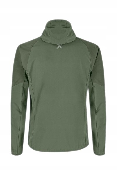 Montura Jachetă de trekking bărbătească Rise cu glugă, verde, XL