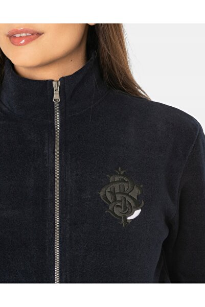 NO BRAND Hanorac călduros din fleece pentru femei, cu fermoar extensibil, de ...