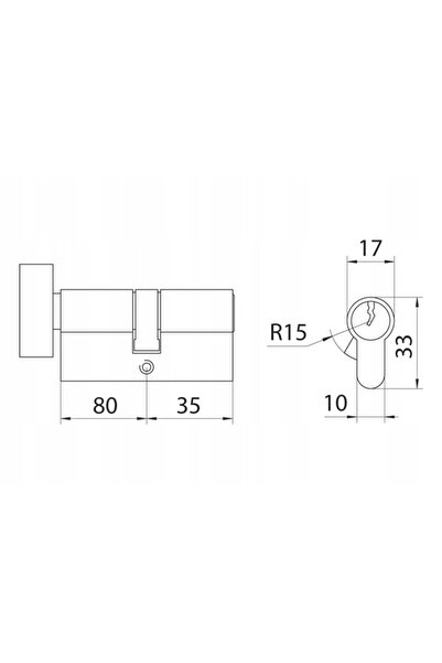 NO BRAND Y600 50g/40 Inserții cu buton de nichel Kl.C