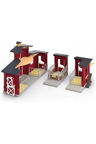 NO BRAND Farma Set de Accesorii pentru Jucării cu Figurine Animale de Gard, 3...