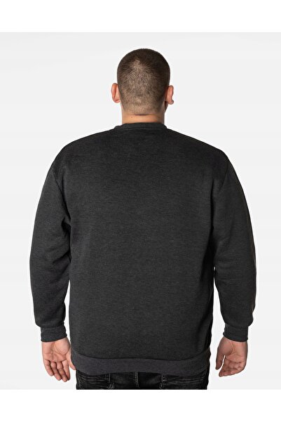 NO BRAND Hanorac termic călduros pentru bărbați, din microfleece, mărime mare...