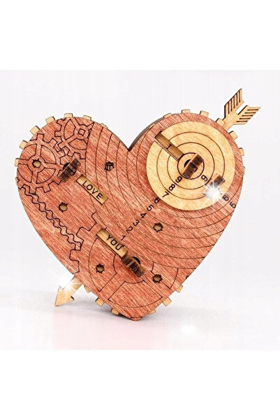 NO BRAND Puzzle 3D Cutie Mecanică pentru Bijuterii, Cadou de Ziua Îndrăgostiț...