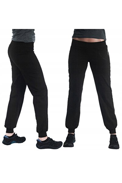NO BRAND Pantaloni sport de damă, trening Rennox 110 R S/32 Negru