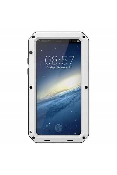 NO BRAND Lunatik Tactică Extremă Husă Armurată iPhone 6 Plus 6S Plus Albă