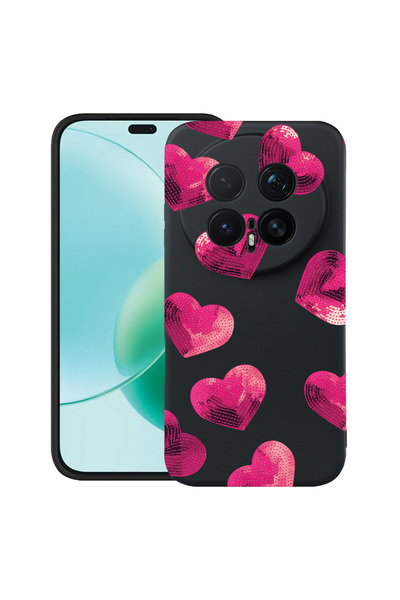 bestcase ®   Θήκη TPU Υπέρλεπτη Husa για Honor Magic8 Pro, Σχέδιο Καρδιάς, 31...
