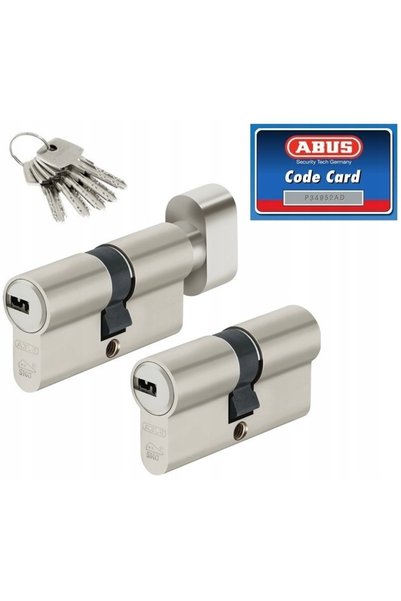 NO BRAND Broască de ușă cu buton abus kd10 35g/45 nichel