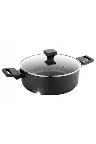 NO BRAND Oală joasă din aluminiu Florina Verio 28 cm 4,4 L Inducție
