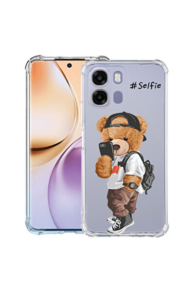bestcase ®   Husă Antișoc pentru OPPO A6 / A6X / A6S, Ursuleț Selfie, 3156785...