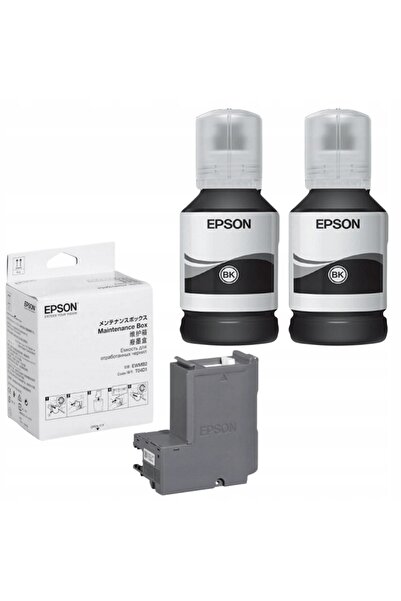 NO BRAND Nou set de 2 cartușe Epson 110 XL T03P1 C13T03P14A + Colector de cer...