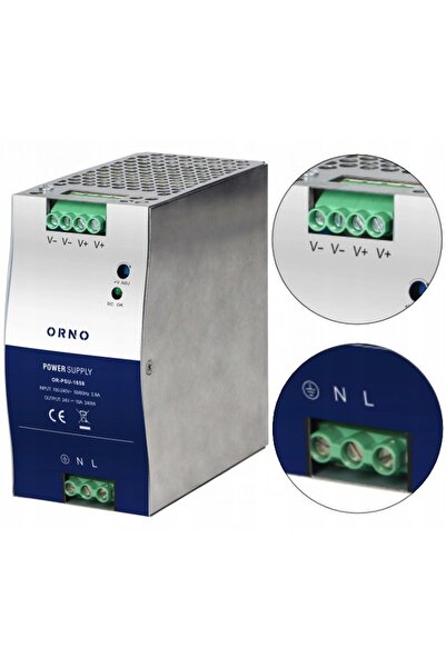 NO BRAND Sursă de alimentare industrială, tip șină DIN, 24V CC, 10A, 240W
