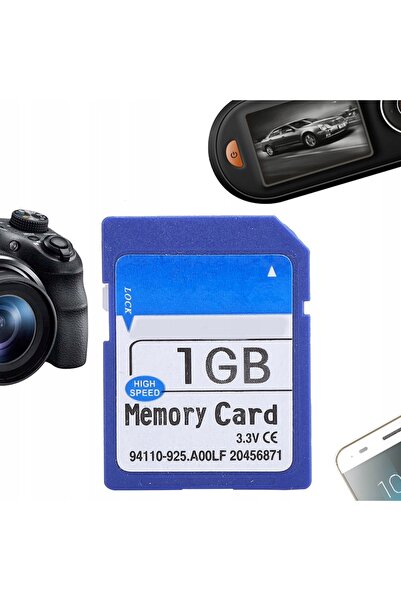 NO BRAND Card de memorie de mare viteză de 1GB pentru camera Elite Pro Mp3 Mp4