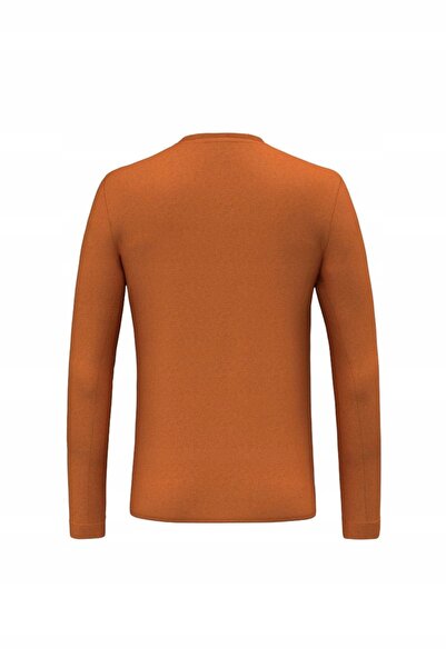 NO BRAND Tricou Salewa Trekking Bărbați Solidlogo Dry Ls Portocaliu 52_XL