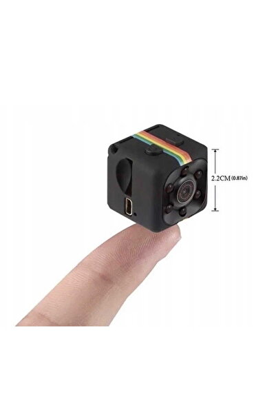 NO BRAND Mini cameră spion sport wireless Full HD cu detecție