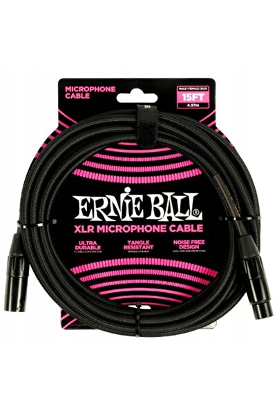 NO BRAND Cablu microfon XLR-XLR Ernie Ball 6391 (4,57m)