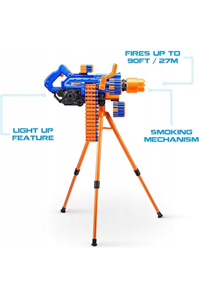 NO BRAND Pistol de jucărie Mega Drum 72 de gloanțe pentru distracție intensă