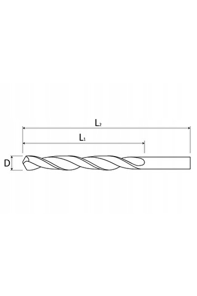 richmann Burghiu pentru metal, oțel, oțel rapid HSS-Co, cobalt 5%, 20 mm, exc...