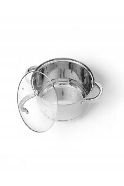 NO BRAND Set de oale Masterpan din oțel inoxidabil 12 piese