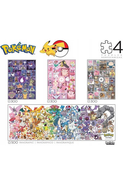 NO BRAND Puzzle 1000 piese Multipack Puzzle de familie Premium