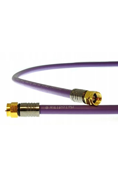 NO BRAND Melodika Mdf100 Purple Rain Cablu Antenă Conectori Tip F OFC 99.99% 10m