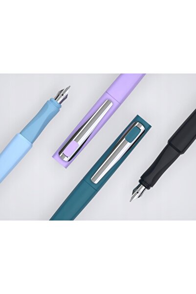 NO BRAND Stilou Marine Color cu peniță medie și cartuș de cerneală pentru stu...