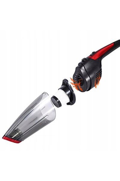 NO BRAND Aspirator auto fără fir, puternic, portabil, umed și uscat, 120W