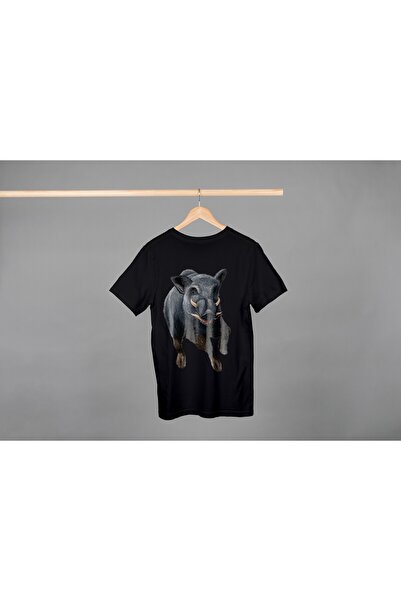 Noname Tricou Unisex Bumbac Premium Casual " Porc mistret, in actiune " Inscr...