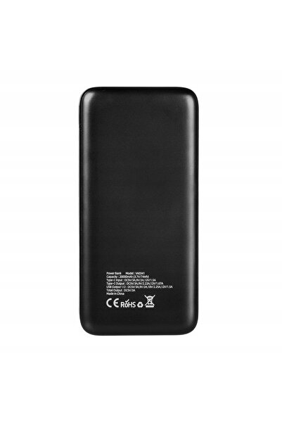 NO BRAND Powerbank 20000mAh 20W USB-C 2xUSB încărcare rapidă QC PD Vayox