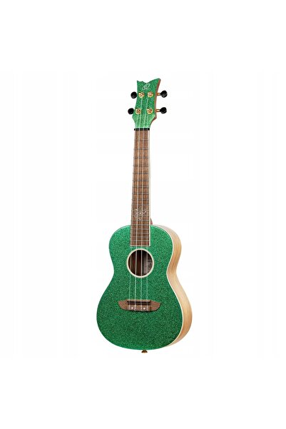 NO BRAND Ortega Ruel-Mgr Ukulele de concert verde cu husă