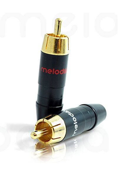 NO BRAND SET COMPLET DE CONECTOARE RCA CINCH MELODIKA MDRCA28 pentru cablu de...