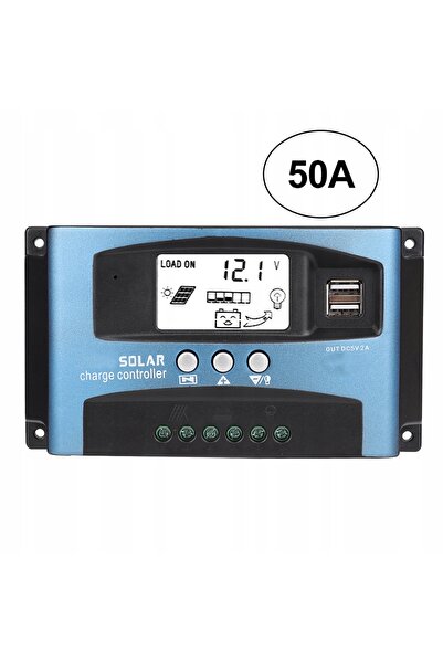 NO BRAND REGULATOR ÎNCĂRCĂTOR SOLAR 40A CU AFIȘAJ LCD DUBLU USB 12 V 24 V