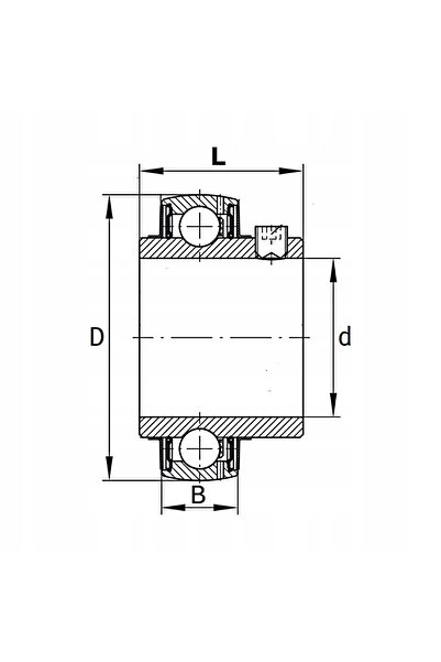 NO BRAND NTN UCX11 D1 Rulment autoreglabil NTN 55 x 110 x 65.1 mm