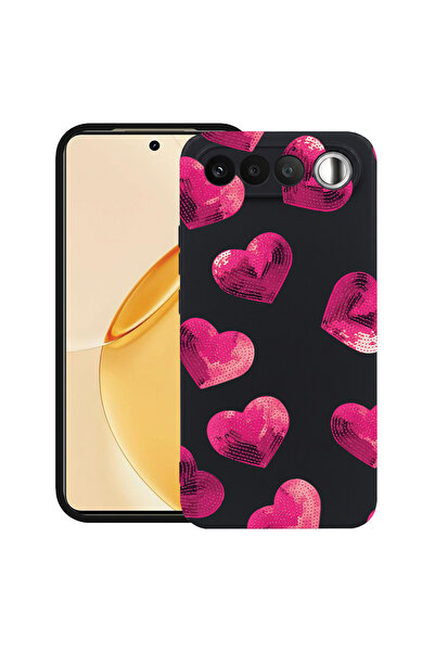 bestcase ®   Θήκη TPU Υπέρλεπτη Husa για Realme 16, Σχέδιο Καρδιάς, 3156801 B...