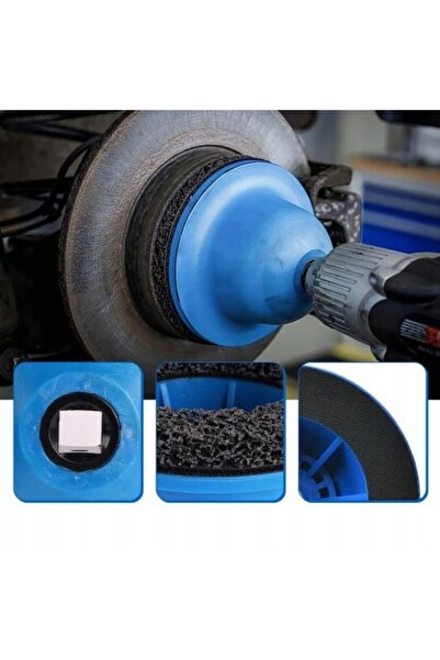 NO BRAND Disc de curățare pentru discuri de frână și butuci, cheie 1/2 150mm