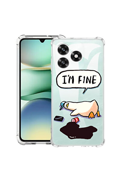 bestcase ®   Αντικραδασμική Θήκη Husa για Honor 600 Lite, Duck Life - Είμαι Μ...