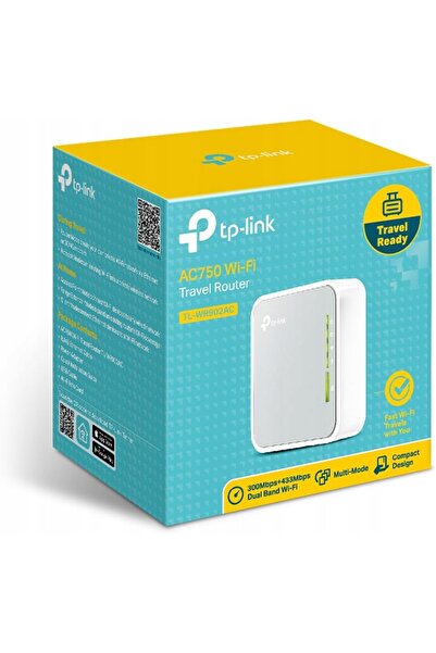 NO BRAND Router Wi-Fi de călătorie Nano Ac750 Dual Band 2.4/5Ghz USB
