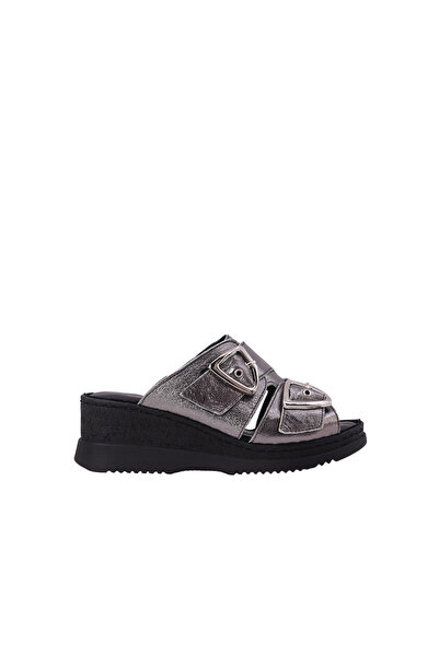Hobby Women's Heeled Slippers Home Slippers