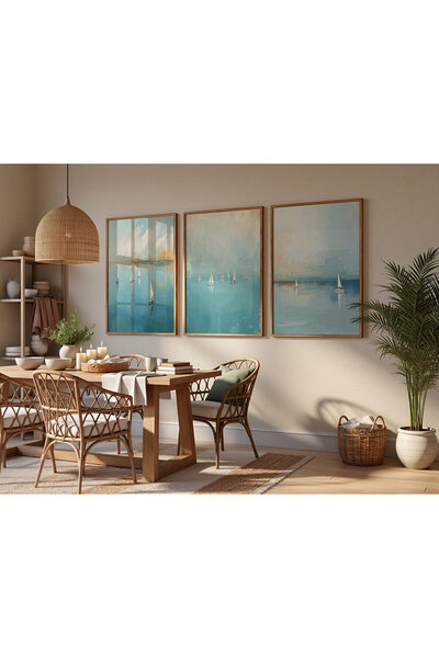 woodsia Σετ Τραπεζαρίας Σαλονιού και Κουζίνας 3 τεμαχίων με ξύλινο σκελετό SE...