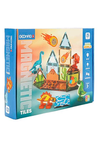GEOMAG Dino World Manyetik Şekiller 25 Parça
